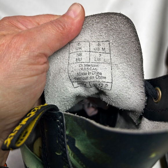 Dr. Martens Hieronymus Bosch' "Garden of Earthly Delights" Hell Boots, Size US 7 - Picture 10 of 10